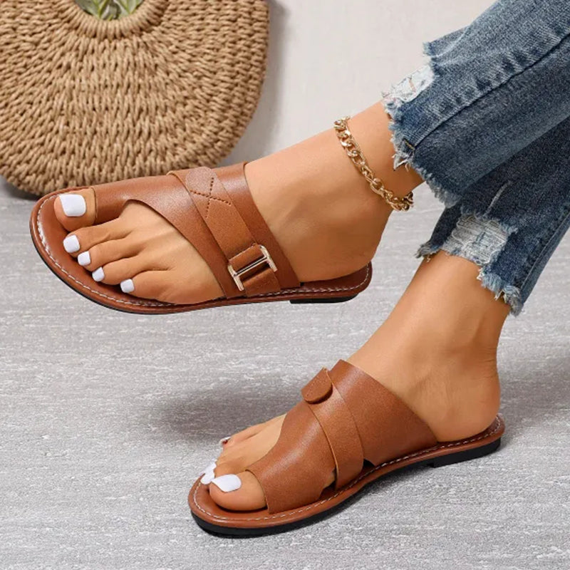 Men's Sandals – Comfortable Orthopedic Leather Design for All-Day Support 2