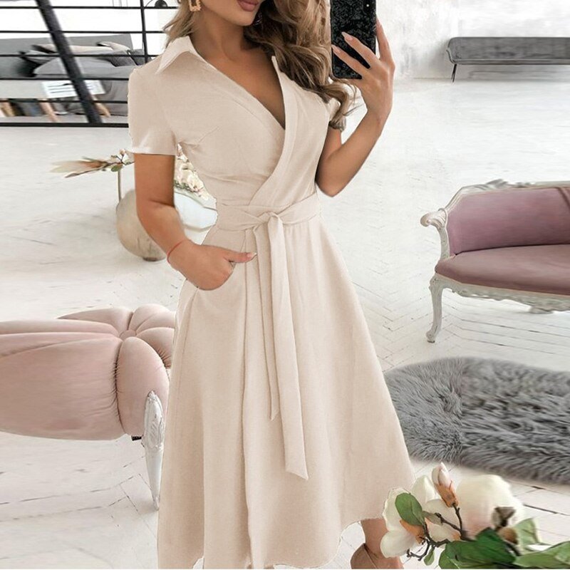 Women's A-Line Dress – Stylish Comfort for Summer Casual Outings 9