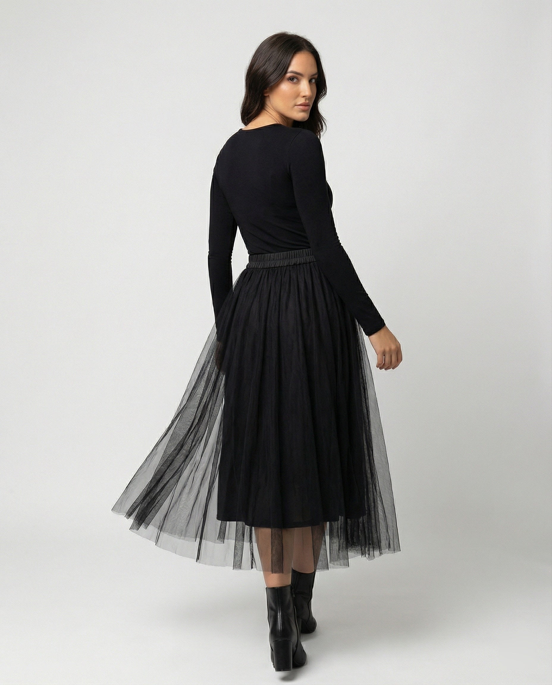 Women’s Ankle-Length Skirt – High Waist Design for Flattering Silhouette 3