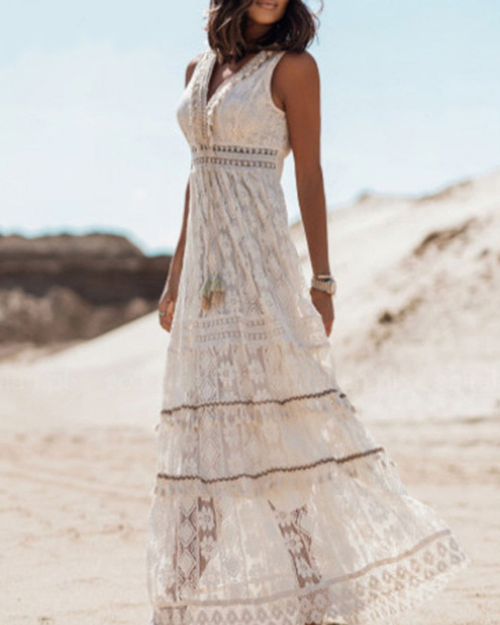 Women’s Boho Dress – Comfortable Fit for Spring and Summer Occasions 1