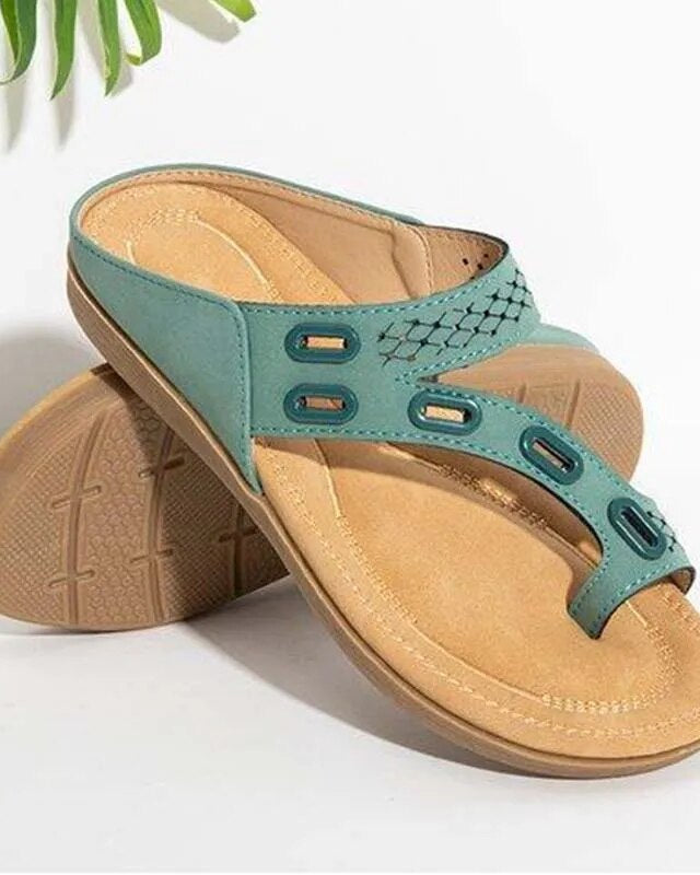 Women’s Orthopedic Sandals – Comfortable Suede Design for Stylish Support 11