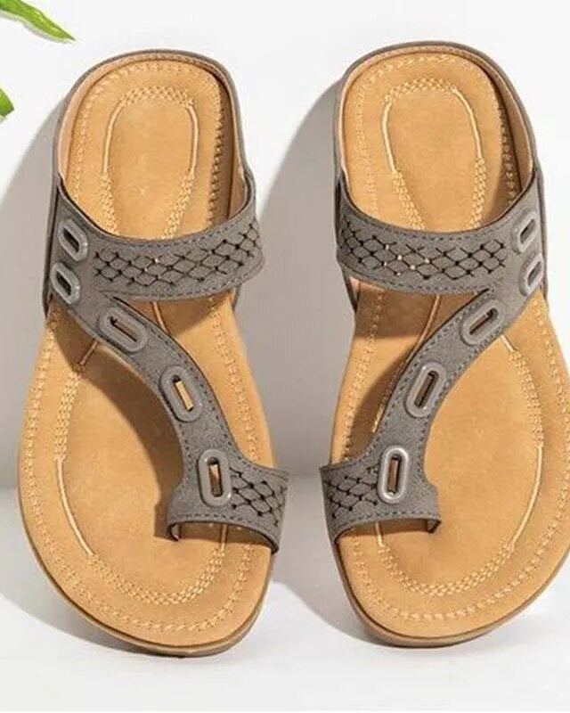 Women’s Orthopedic Sandals – Comfortable Suede Design for Stylish Support 9