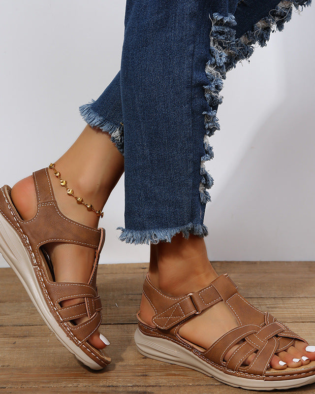 Women’s Orthopedic Sandals – Stylish Velcro Design for All-Day Comfort 1