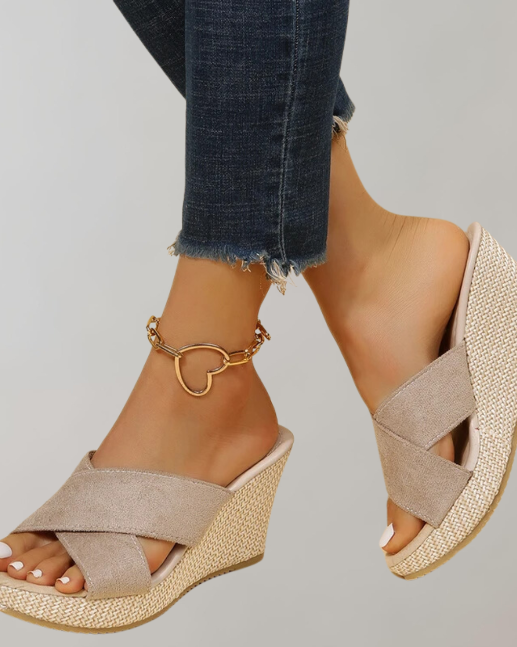 Women’s Orthopedic Sandals – Stylish Wedge Heel for Comfort and Support 1