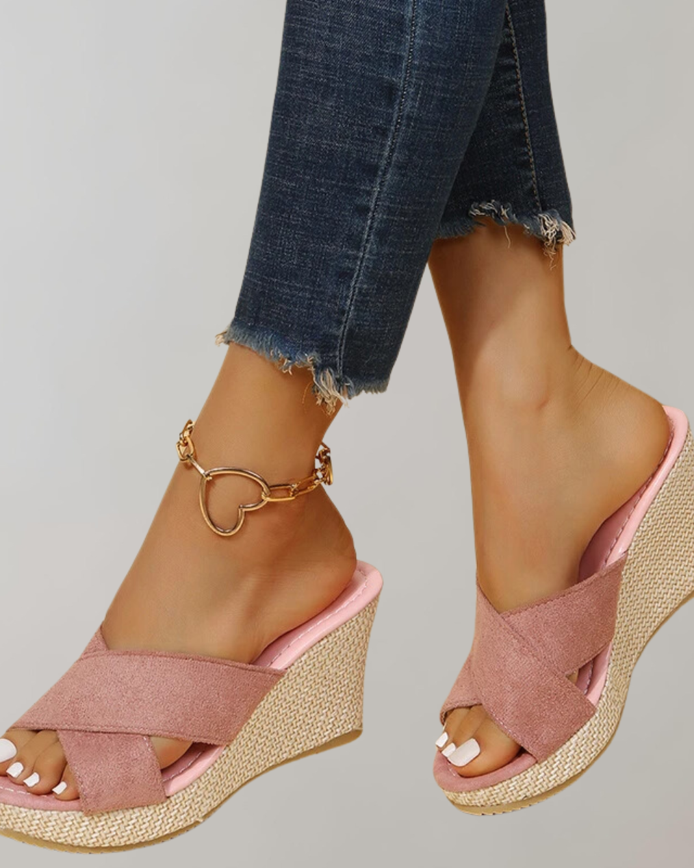 Women’s Orthopedic Sandals – Stylish Wedge Heel for Comfort and Support 2