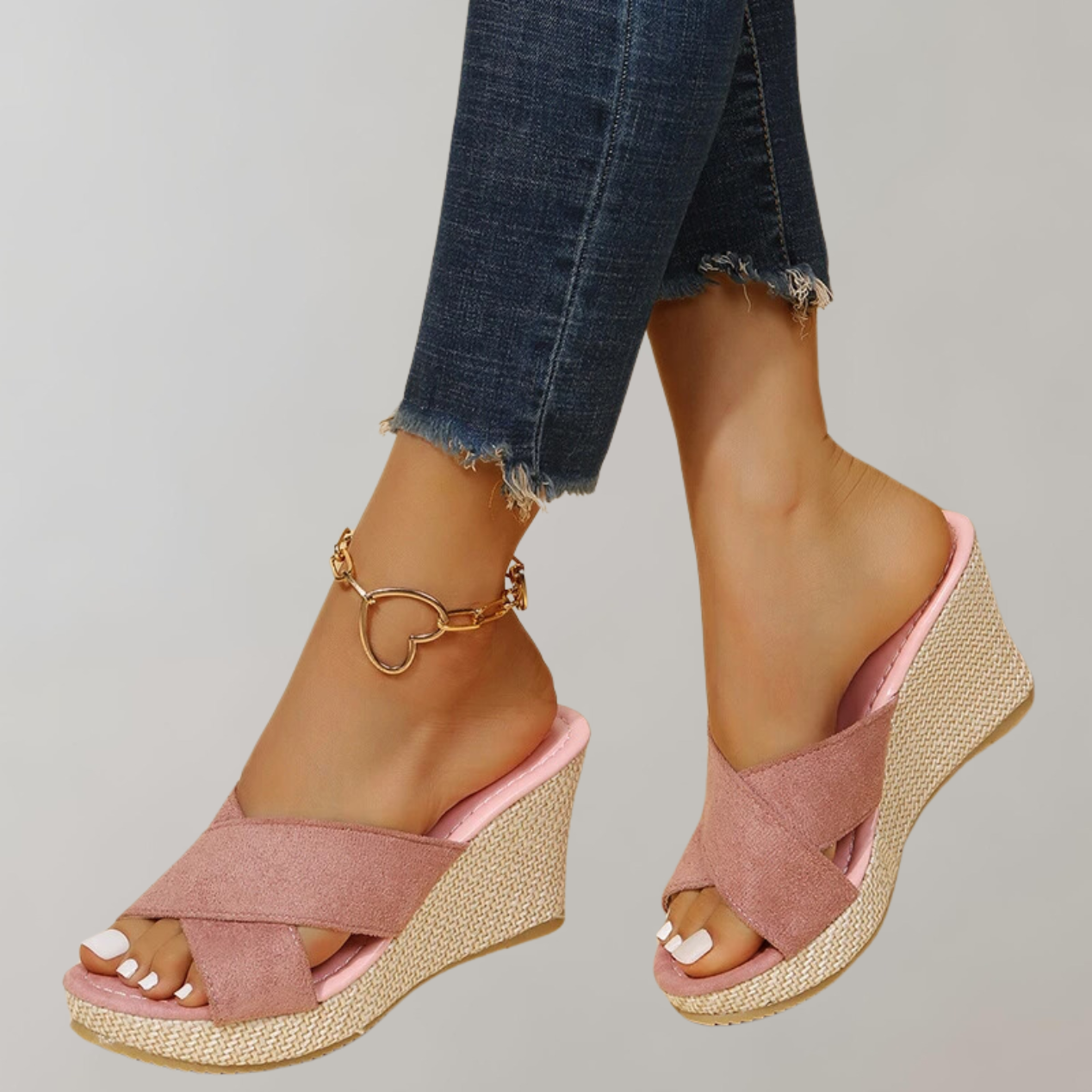 Women’s Orthopedic Sandals – Stylish Wedge Heel for Comfort and Support 2