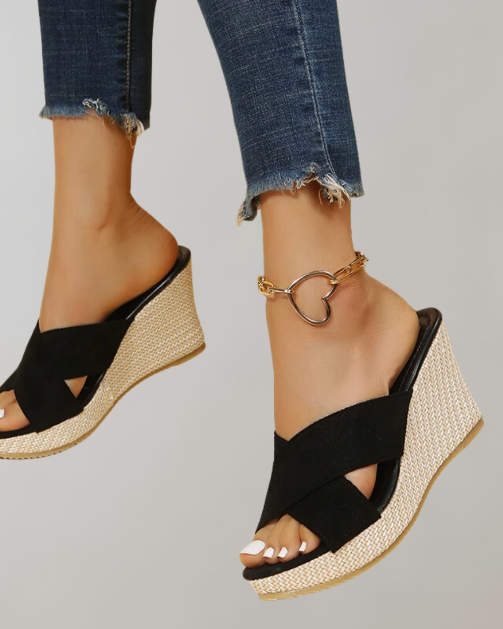 Women’s Orthopedic Sandals – Stylish Wedge Heel for Comfort and Support 3