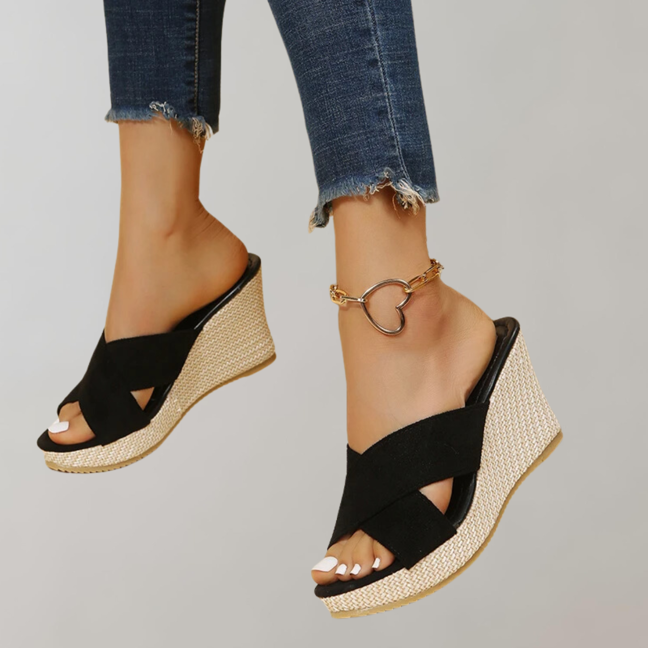 Women’s Orthopedic Sandals – Stylish Wedge Heel for Comfort and Support 3
