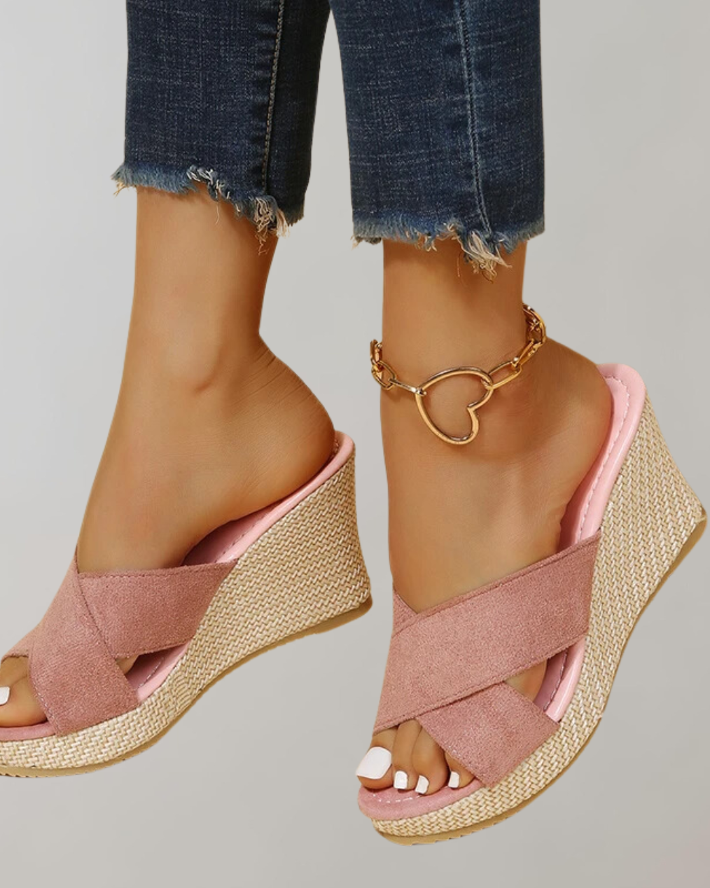 Women’s Orthopedic Sandals – Stylish Wedge Heel for Comfort and Support 4