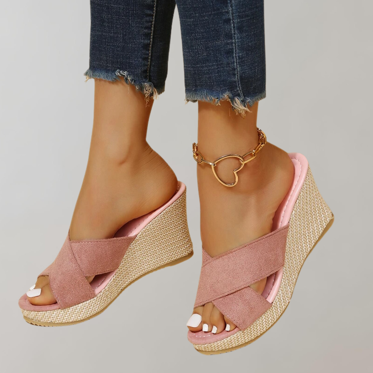 Women’s Orthopedic Sandals – Stylish Wedge Heel for Comfort and Support 4