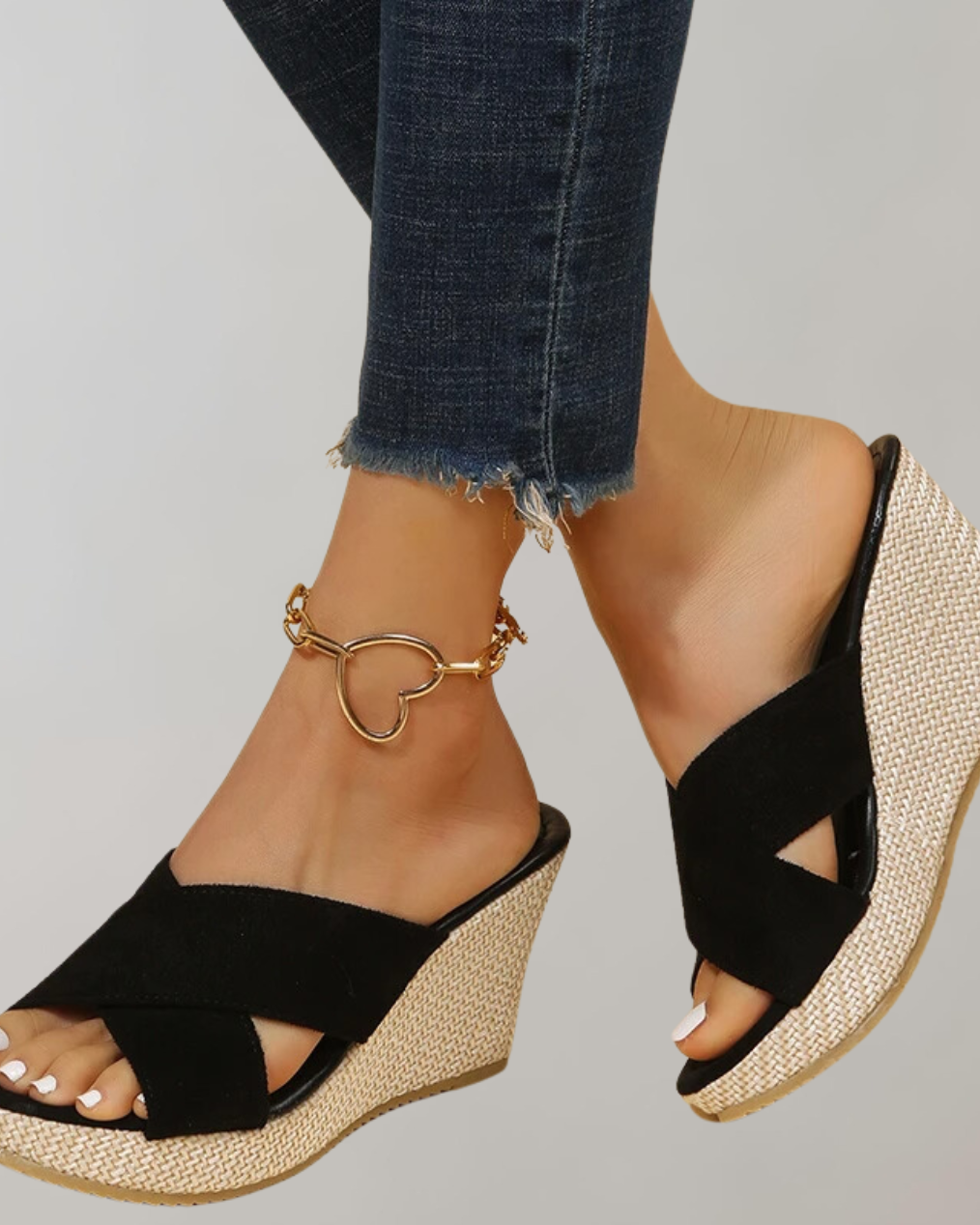 Women’s Orthopedic Sandals – Stylish Wedge Heel for Comfort and Support 5