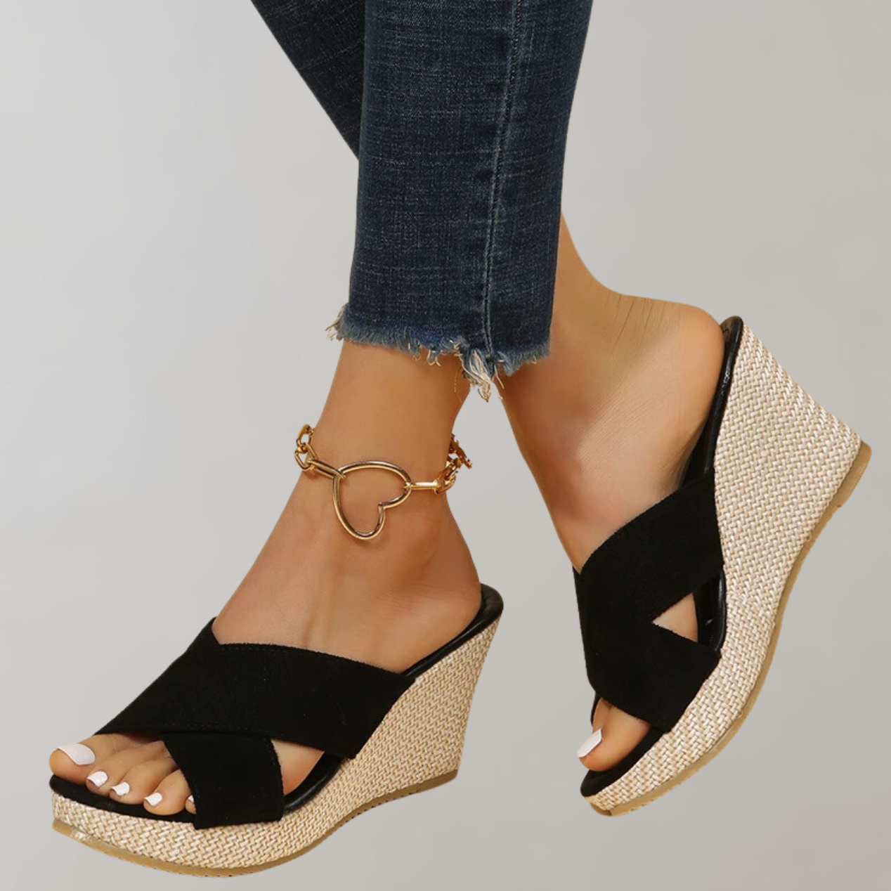 Women’s Orthopedic Sandals – Stylish Wedge Heel for Comfort and Support 5
