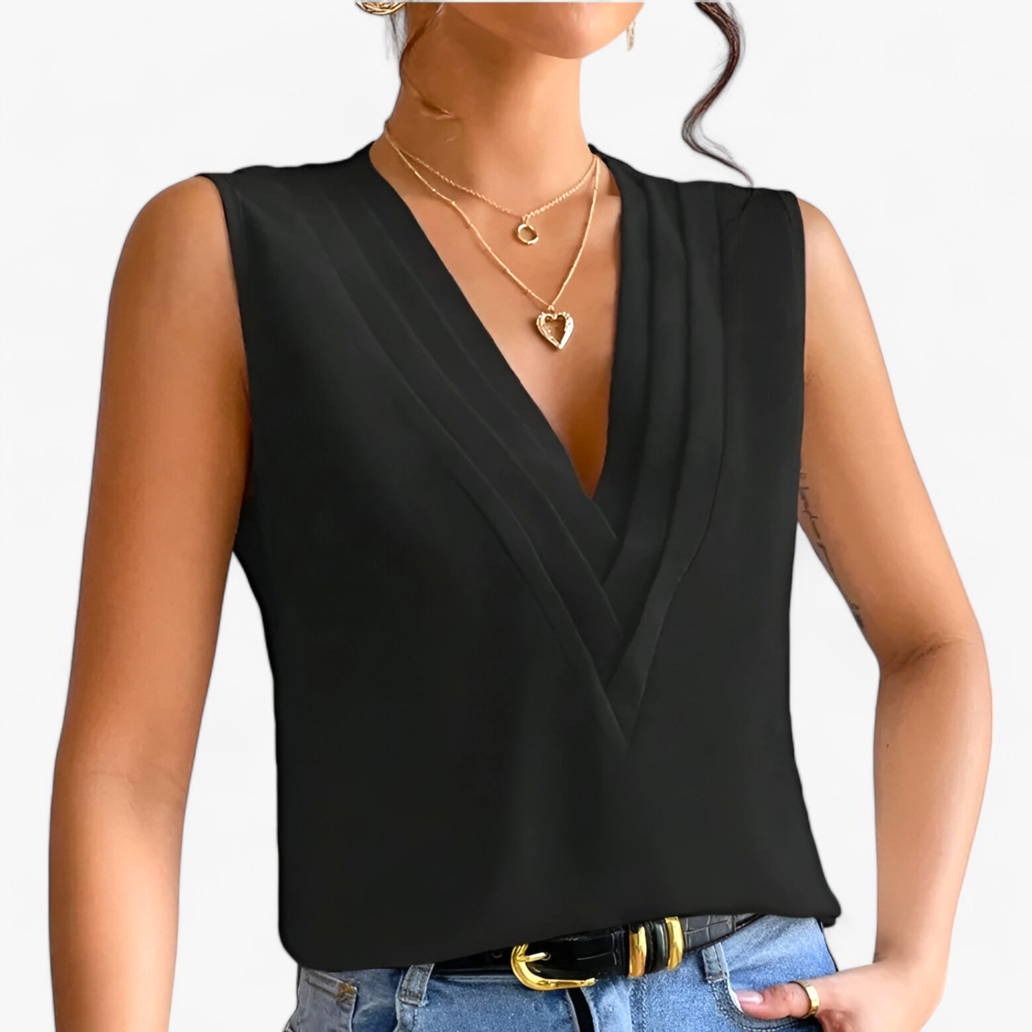 Women’s Sleeveless Blouse – Comfortable and Versatile for Casual Outings 2