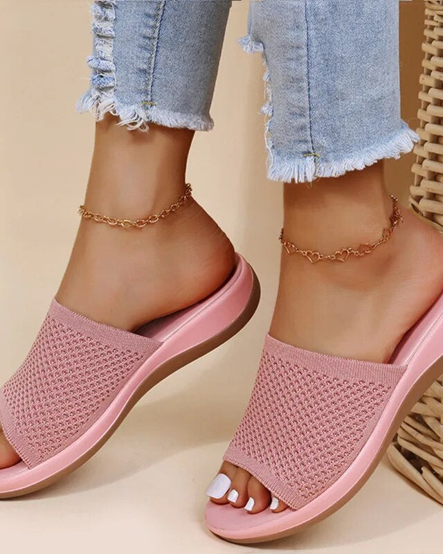 Women’s Slipper Sandals – Breathable Mesh Design for All-Day Comfort 3