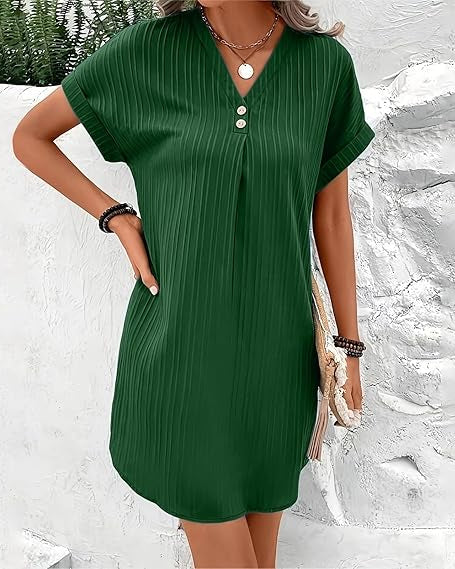 Women's Summer Dress – Airy V-Neck Design for Stylish Comfort 2