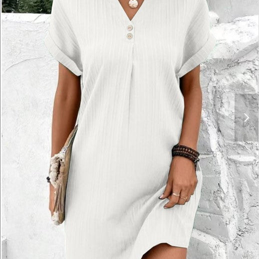 Women's Summer Dress – Airy V-Neck Design for Stylish Comfort 5