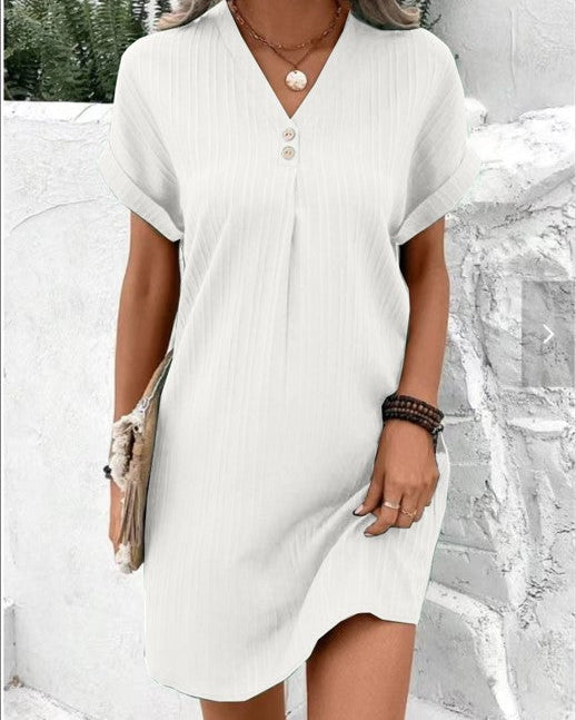 Women's Summer Dress – Airy V-Neck Design for Stylish Comfort 5