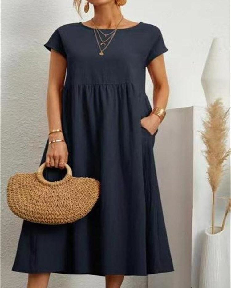 Women’s Summer Maxi Dress – Elegant Cotton Blend for Warm Weather Comfort 6
