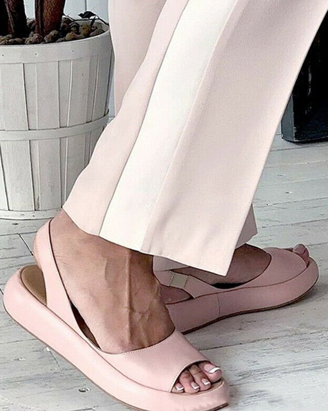 Women’s Summer Sandals – Comfortable Footbed Design for Stylish Relaxation 1