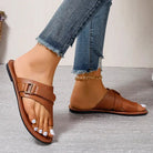 Men's Sandals – Comfortable Orthopedic Leather Design for All-Day Support 1
