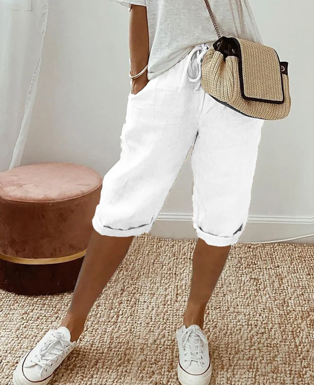 Modern Women’s Breeches – Stylish High-Rise Design for All-Day Comfort 3