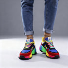 Unisex Sneakers – Colorful Design with Shock Absorption and Arch Support 1
