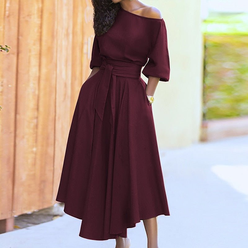 Women's A-Line Dress – Stylish Comfort for Summer Casual Outings 1
