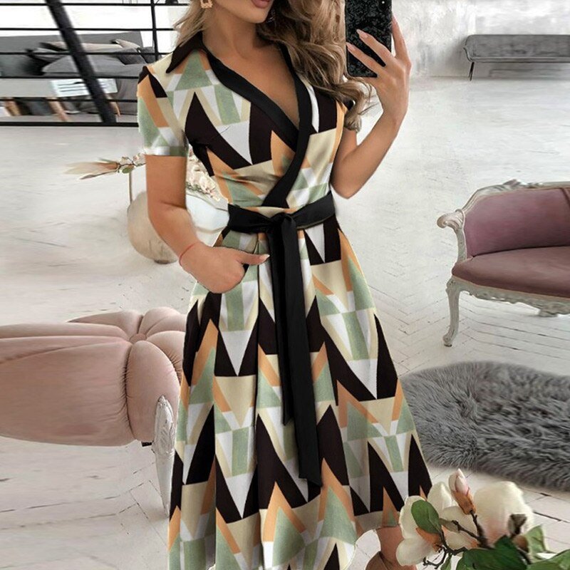Women's A-Line Dress – Stylish Comfort for Summer Casual Outings 12