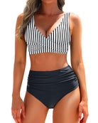 Women's Bikini Set – Figure-Shaping Top with High-Waisted Shorts for Stylish Comfort 6