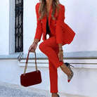 Women’s Blazer Trousers Set – Stylish Comfort for Any Occasion 2