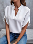 Women's Blouse – Eco-Friendly Cotton Blend for Comfortable Spring Outings 1
