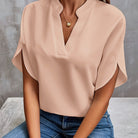Women's Blouse – Eco-Friendly Cotton Blend for Comfortable Spring Outings 11