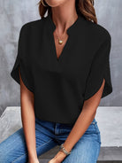 Women's Blouse – Eco-Friendly Cotton Blend for Comfortable Spring Outings 3