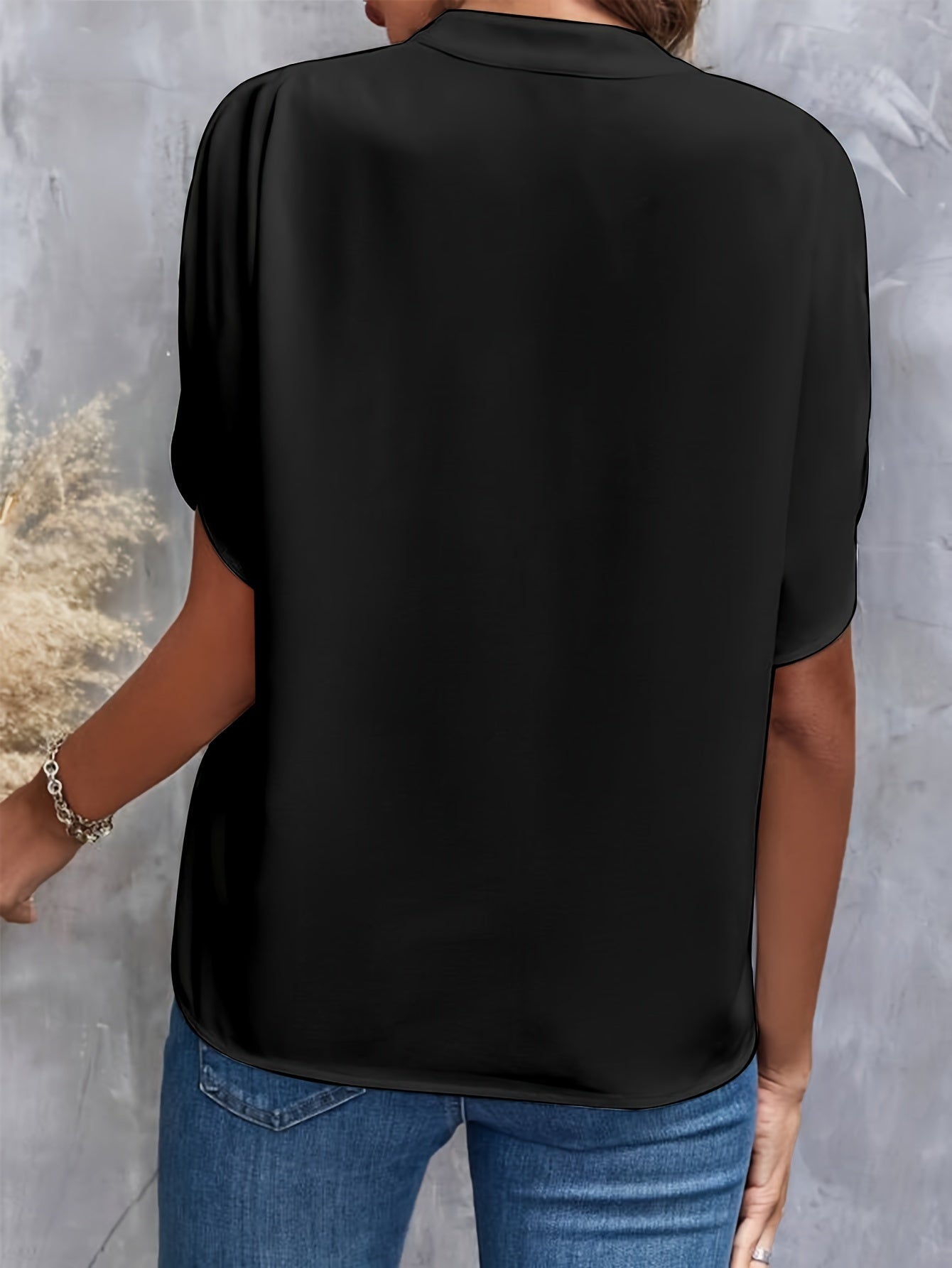 Women's Blouse – Eco-Friendly Cotton Blend for Comfortable Spring Outings 4