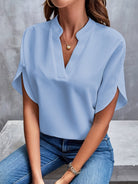 Women's Blouse – Eco-Friendly Cotton Blend for Comfortable Spring Outings 5