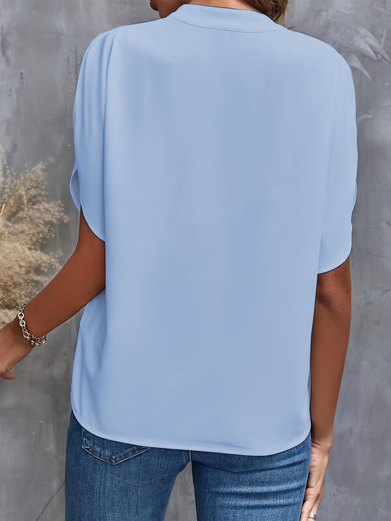 Women's Blouse – Eco-Friendly Cotton Blend for Comfortable Spring Outings 6