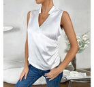 Women's Blouse – Elegant Sleeveless Design for Comfortable Summer Wear 8