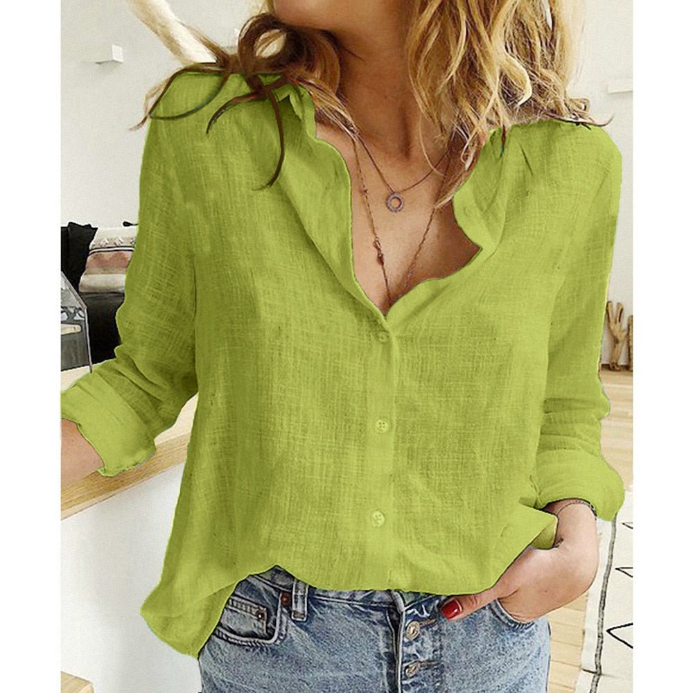 Women’s Blouse – Versatile Stylish Design for Casual and Office Wear 11