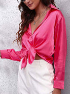 Women’s Elegant Shirt – Stylish Long-Sleeved Design for Versatile Occasions 10