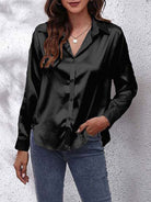 Women’s Elegant Shirt – Stylish Long-Sleeved Design for Versatile Occasions 11