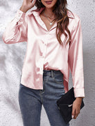 Women’s Elegant Shirt – Stylish Long-Sleeved Design for Versatile Occasions 15