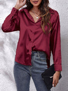 Women’s Elegant Shirt – Stylish Long-Sleeved Design for Versatile Occasions 16