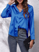 Women’s Elegant Shirt – Stylish Long-Sleeved Design for Versatile Occasions 2