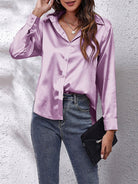 Women’s Elegant Shirt – Stylish Long-Sleeved Design for Versatile Occasions 4