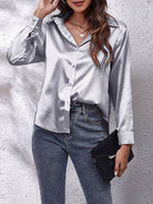 Women’s Elegant Shirt – Stylish Long-Sleeved Design for Versatile Occasions 6