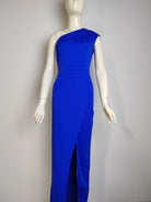 Women's Formal Dress – Elegant Asymmetrical Slant Collar for Stylish Evening Comfort 8