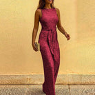 Women’s Glitter Jumpsuit – Eye-Catching Sequin Fabric for Special Occasions 3