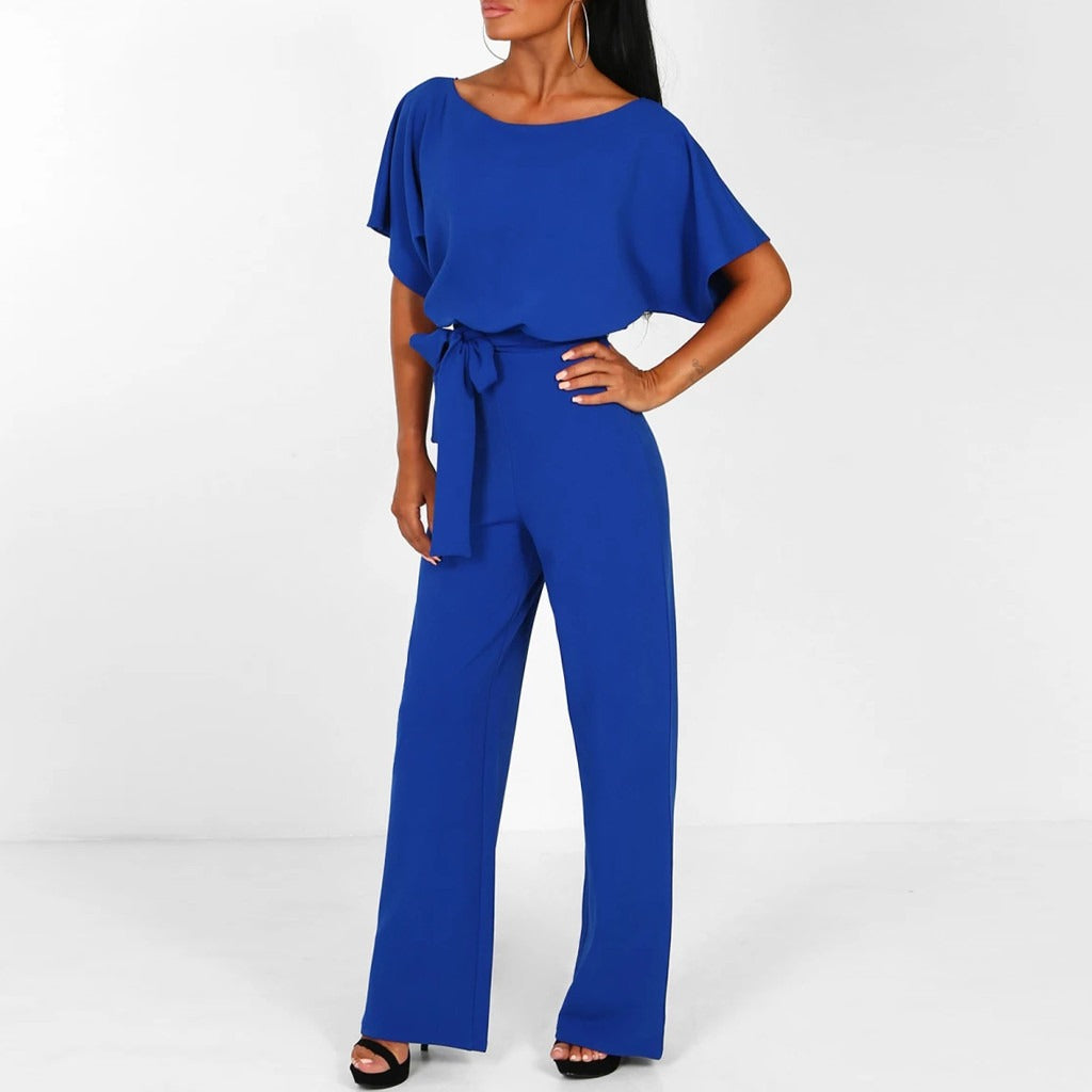 Women's Jumpsuit – Elegant Dark Blue Design for Confident Outings 4