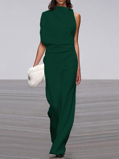 Women's Jumpsuit – Stylish Sleeveless Wide Leg Design for Everyday Comfort 11