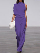 Women's Jumpsuit – Stylish Sleeveless Wide Leg Design for Everyday Comfort 3